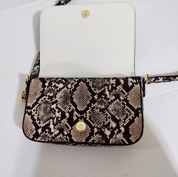 Ralph Lauren snake print crossbody bag - Picture 7 of 8